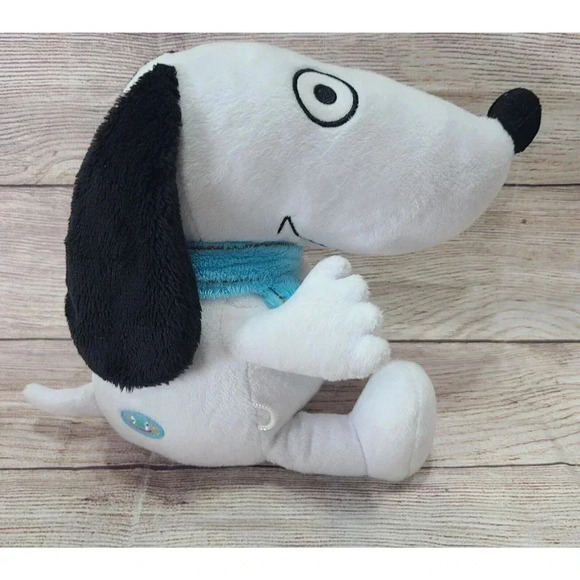 Yottoy Plush Number One Sam Dog Stuffed Animal Toy Black White 8" Greg Pizzoli - Picture 3 of 4